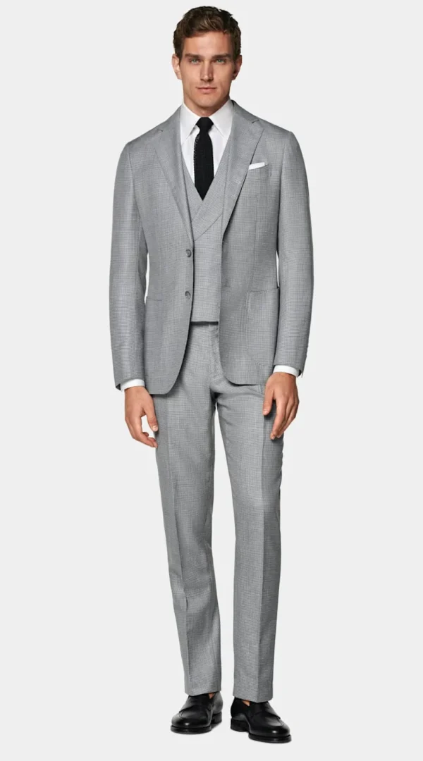 Suitsupply Mariage Habillé | Costumes Mariage*Costume trois pièces Havana coupe Tailored gris clair