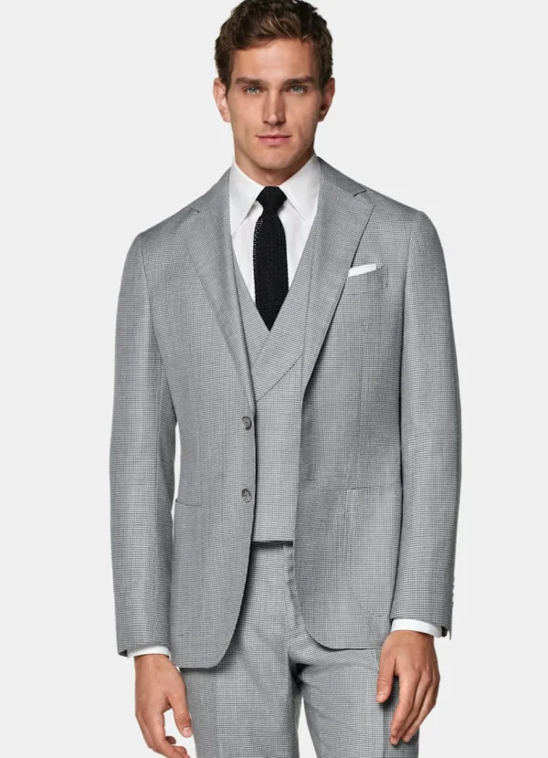 Suitsupply Mariage Habillé | Costumes Mariage*Costume trois pièces Havana coupe Tailored gris clair