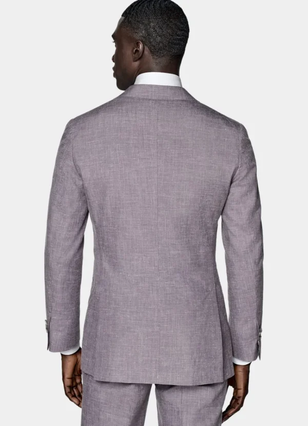 Suitsupply Mariage Habillé | Costumes Mariage*Costume trois pièces Lazio coupe Tailored violet