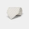 Suitsupply Cravates Et Nœuds Papillon*Cravate blanc cassé motif graphique