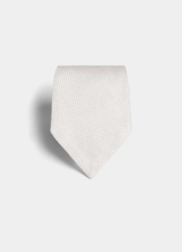 Suitsupply Cravates Et Nœuds Papillon*Cravate grenadine blanc cassé