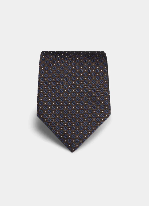 Suitsupply Cravates Et Nœuds Papillon*Cravate marron à fleurs