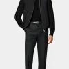 Suitsupply Vestes Sans Manches*Doudoune légère zippée sans manches noire