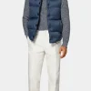 Suitsupply Vestes Sans Manches*Doudoune sans manches bleu moyen