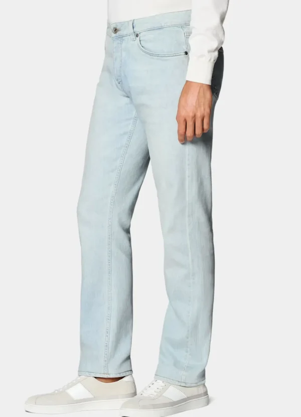 Suitsupply Jeans | Pantalons*Jean Slim Leg Tapered bleu clair