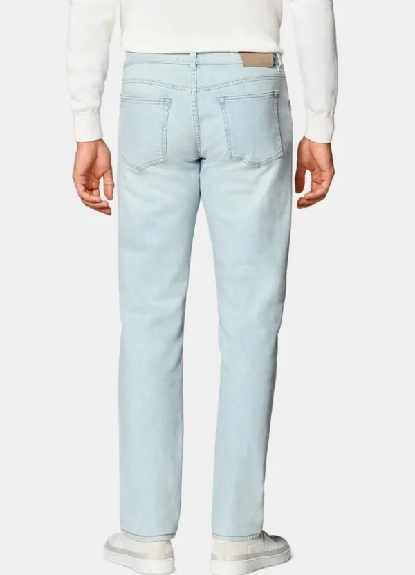 Suitsupply Jeans | Pantalons*Jean Slim Leg Tapered bleu clair