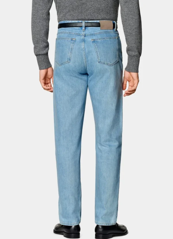 Suitsupply Jeans | Pantalons*Jean Straight Leg bleu clair