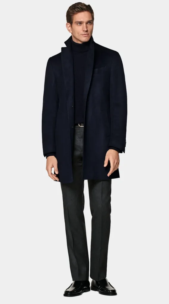 Suitsupply Manteaux*Manteau bleu marine