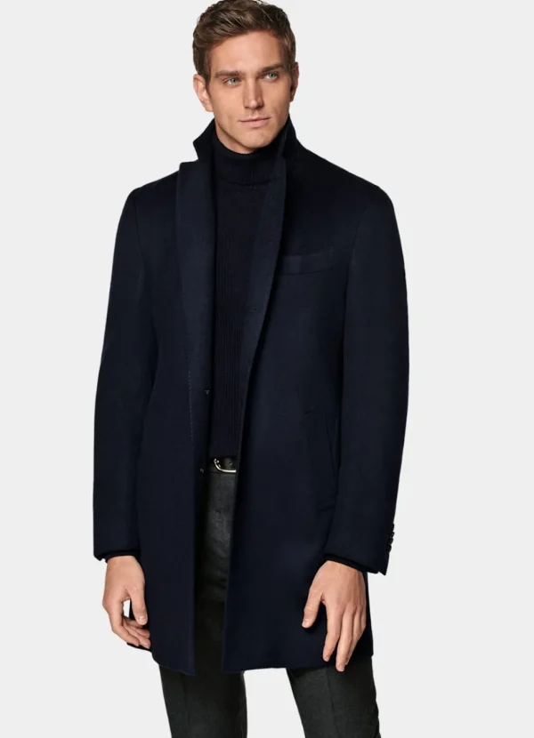 Suitsupply Manteaux*Manteau bleu marine