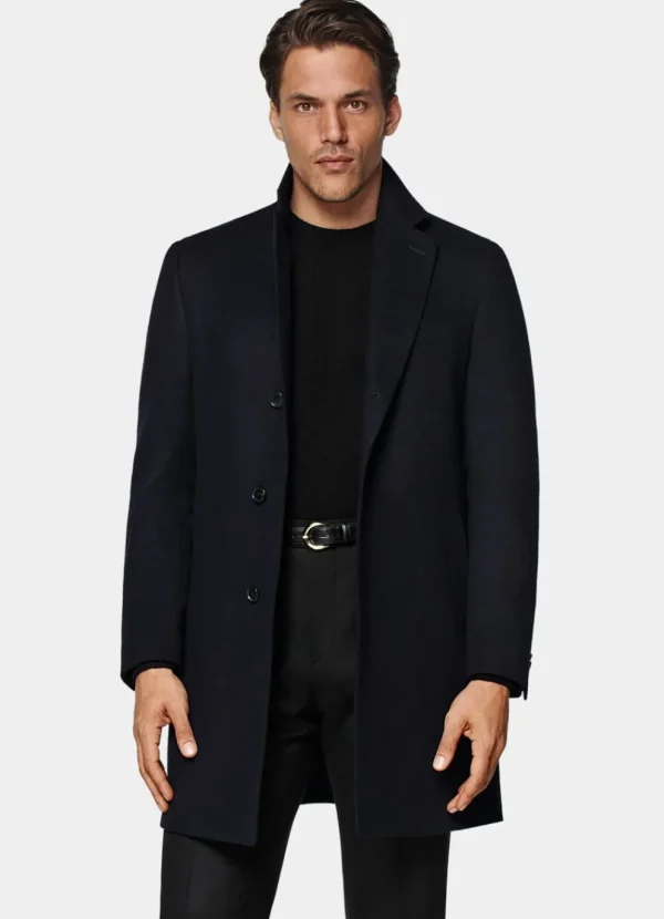 Suitsupply Manteaux*Manteau bleu marine