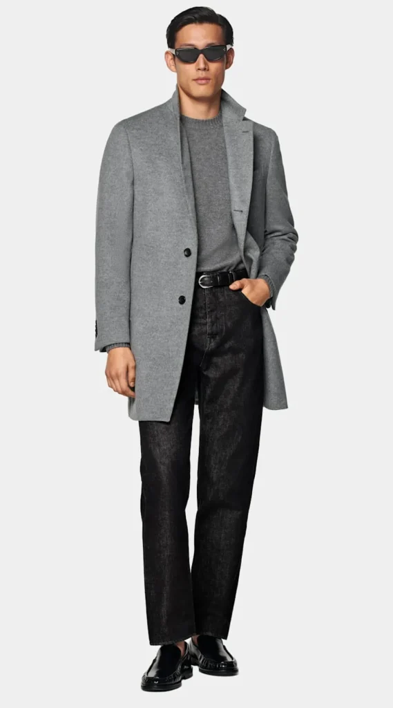 Suitsupply Manteaux*Manteau gris clair