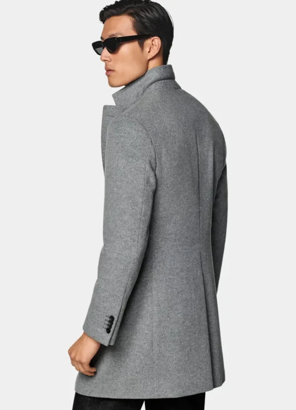 Suitsupply Manteaux*Manteau gris clair