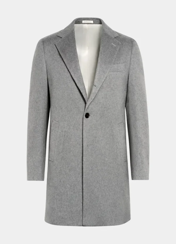 Suitsupply Manteaux*Manteau gris clair