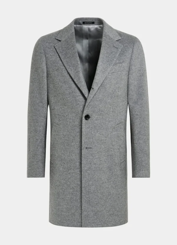 Suitsupply Manteaux*Manteau gris clair