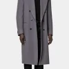 Suitsupply Manteaux*Manteau long gris moyen