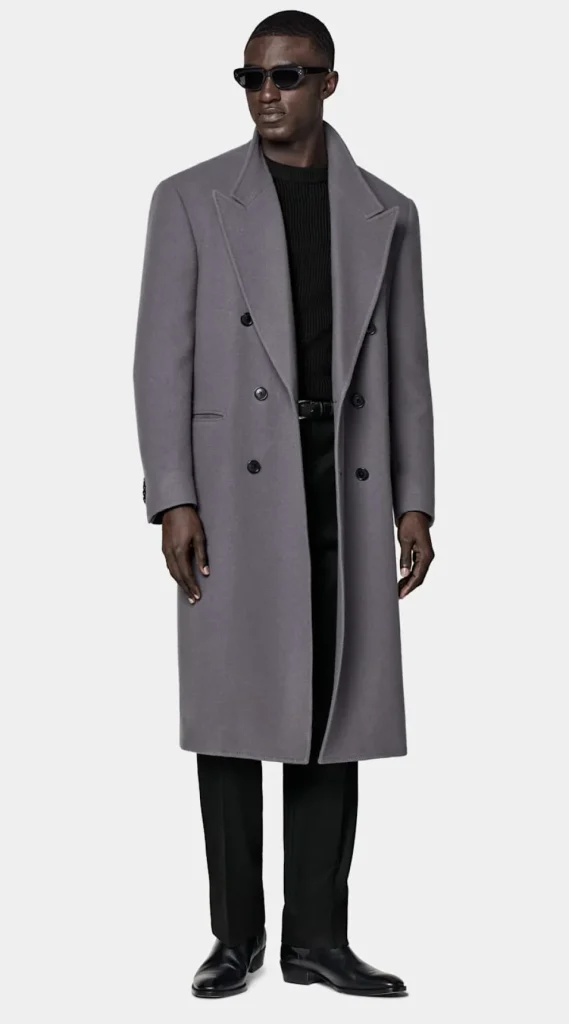 Suitsupply Manteaux*Manteau long gris moyen