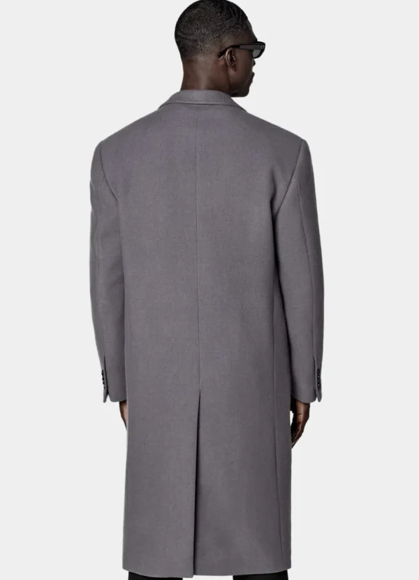 Suitsupply Manteaux*Manteau long gris moyen