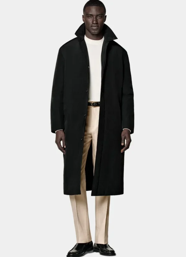 Suitsupply Manteaux*Manteau long rembourré noir