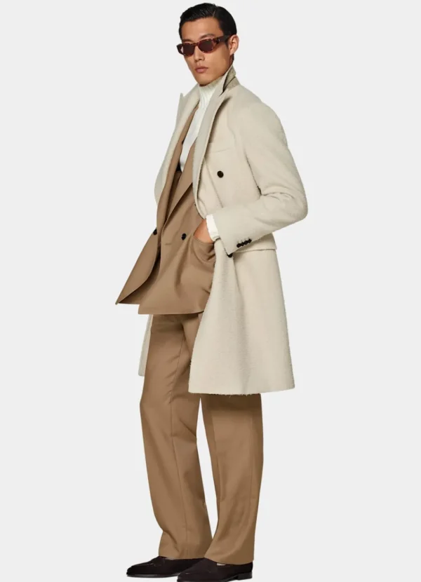 Suitsupply Manteaux*Manteau long sable