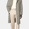 Suitsupply Manteaux*Manteau long vert clair