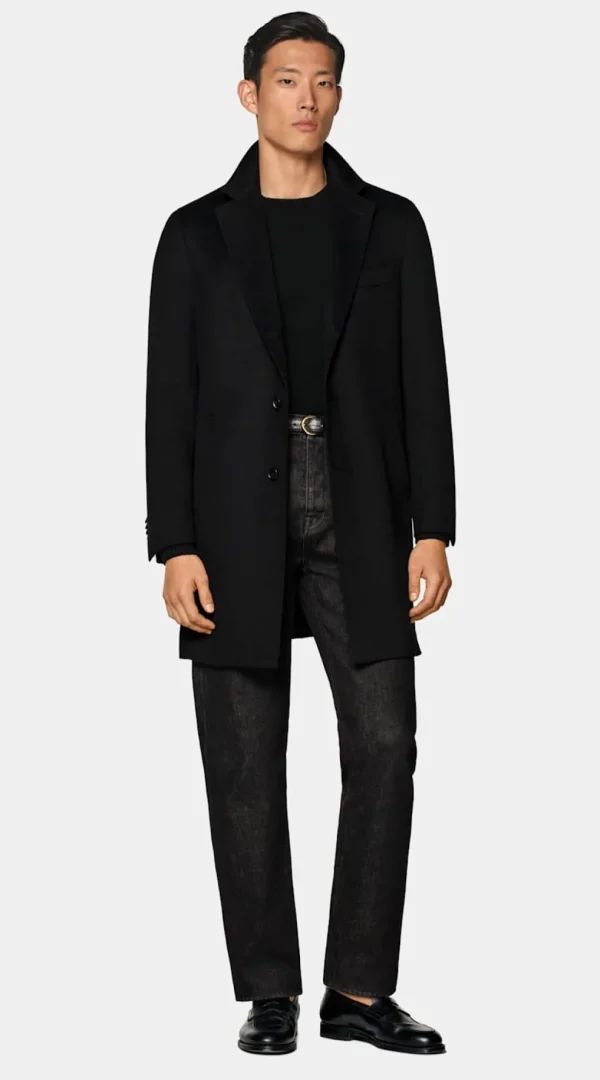 Suitsupply Manteaux*Manteau noir