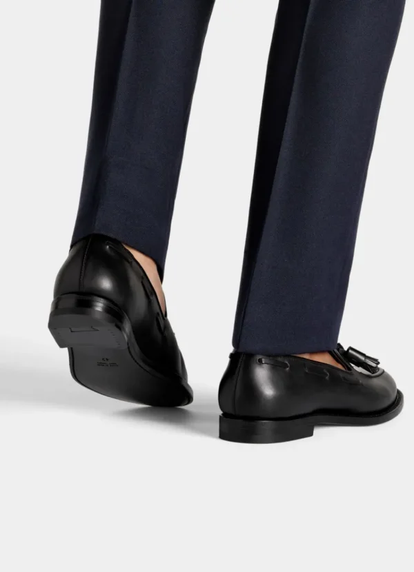 Suitsupply Mocassins*Mocassins à pompons noirs