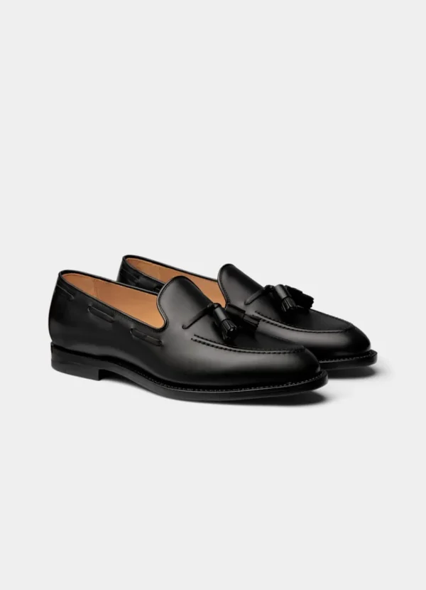 Suitsupply Mocassins*Mocassins à pompons noirs