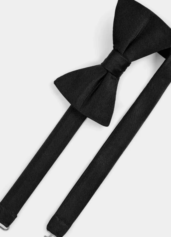 Suitsupply Cravates Et Nœuds Papillon | Accessoires De Smoking*Nœud papillon pré-noué en gros grain noir