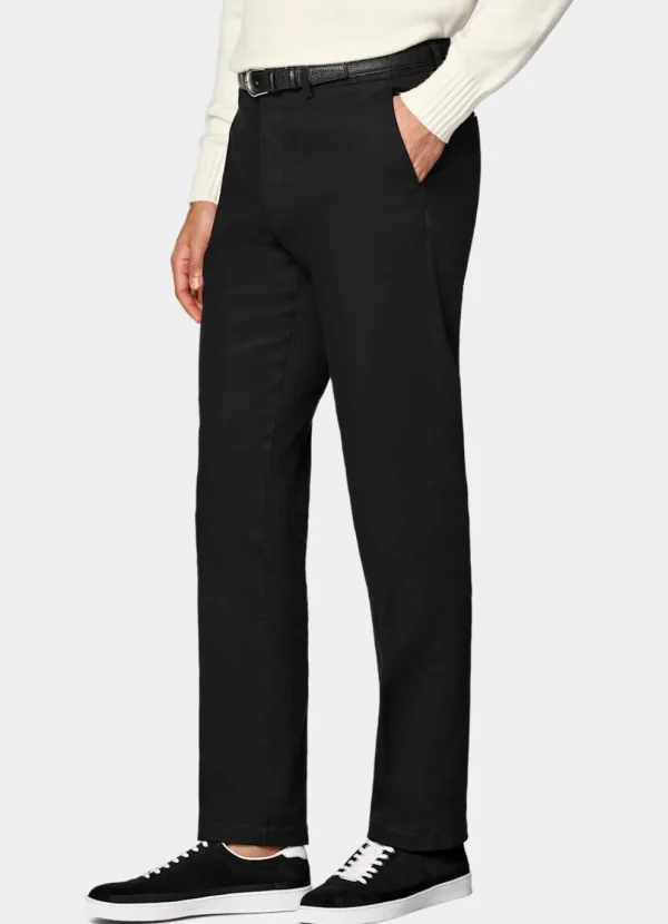 Suitsupply Pantalons | Chinos*Pantalon chino Slim Leg Straight noir