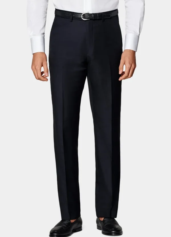 Suitsupply Pantalons*Pantalon de costume Slim Leg Straight bleu marine