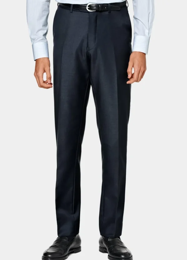 Suitsupply Pantalons*Pantalon de costume Slim Leg Straight bleu marine