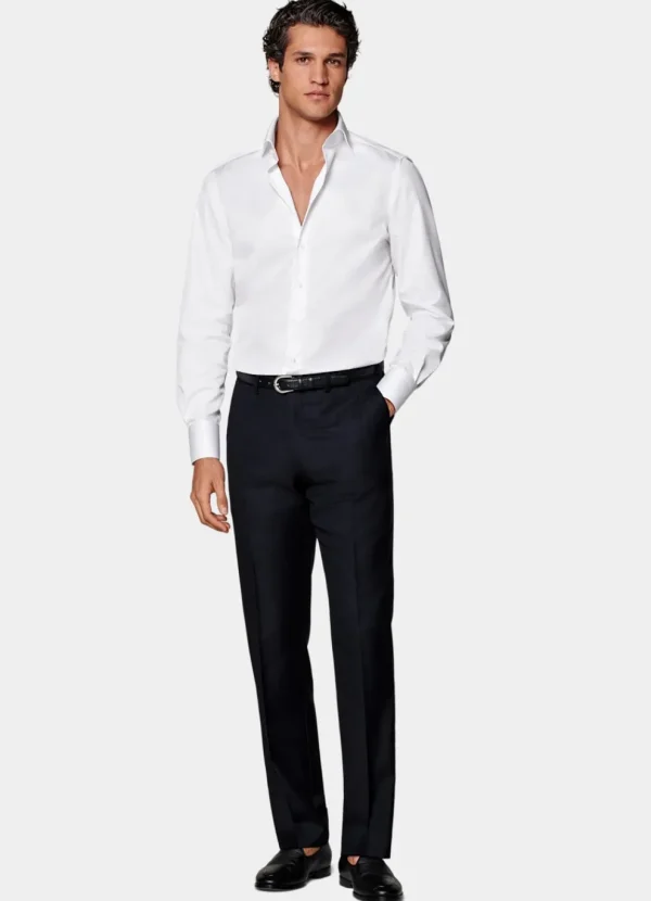 Suitsupply Pantalons*Pantalon de costume Slim Leg Straight bleu marine