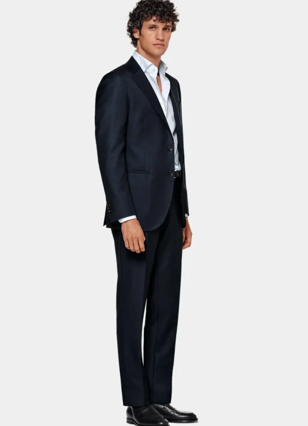 Suitsupply Pantalons*Pantalon de costume Slim Leg Straight bleu marine