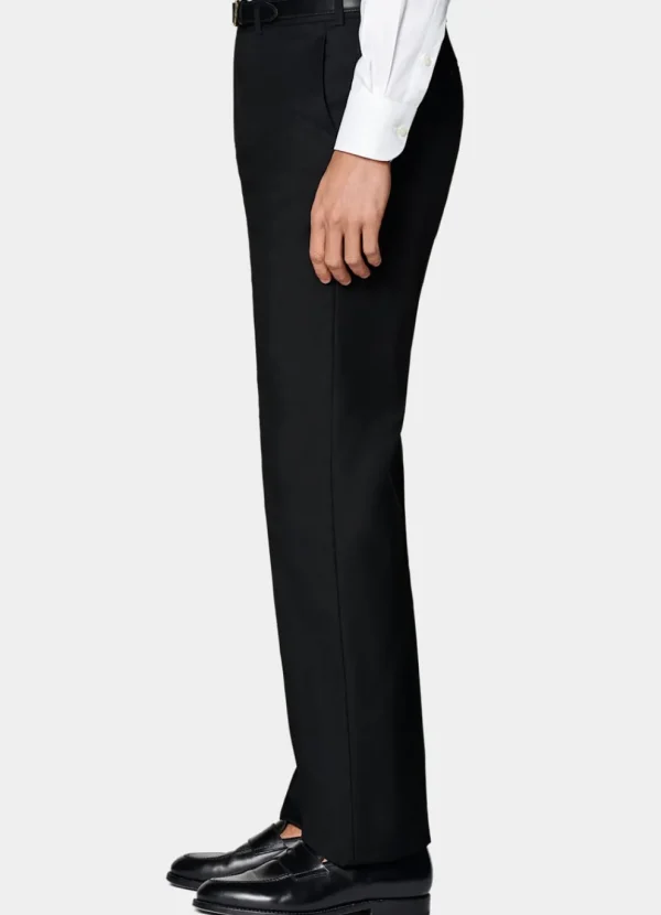 Suitsupply Pantalons*Pantalon de costume Slim Leg Straight noir