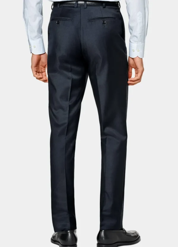 Suitsupply Pantalons*Pantalon de costume Slim Leg Straight bleu marine