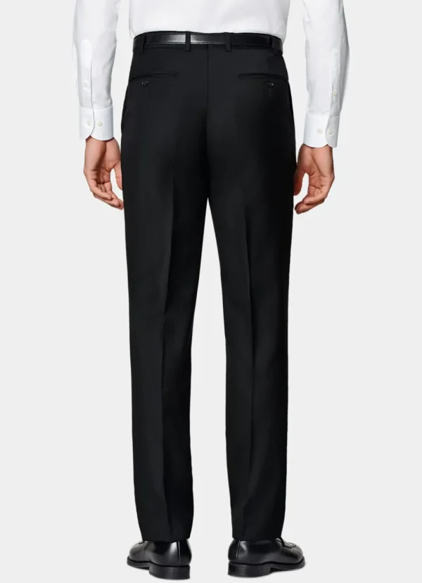 Suitsupply Pantalons*Pantalon de costume Slim Leg Straight noir