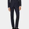 Suitsupply Pantalons De Smoking | Pantalons*Pantalon de smoking Slim Leg Straight bleu marine