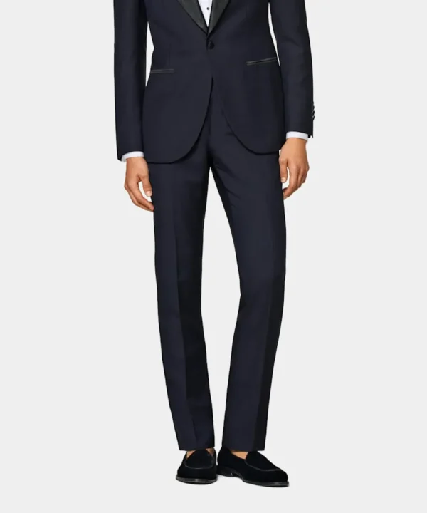 Suitsupply Pantalons De Smoking | Pantalons*Pantalon de smoking Slim Leg Straight bleu marine