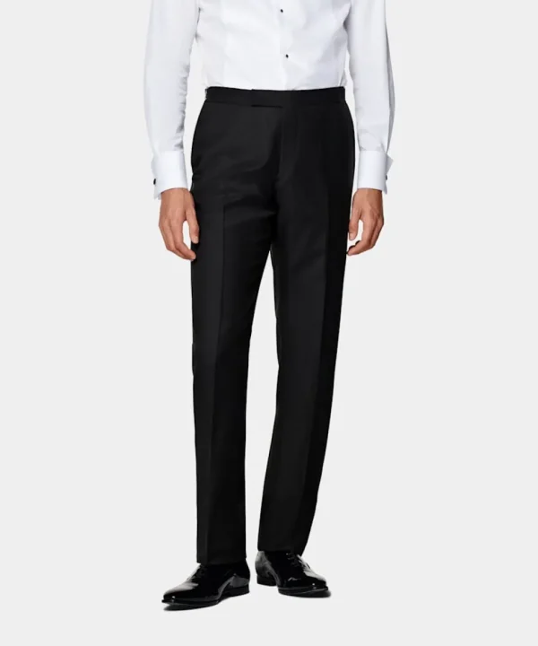 Suitsupply Pantalons | Pantalons De Smoking*Pantalon de smoking Slim Leg Straight noir