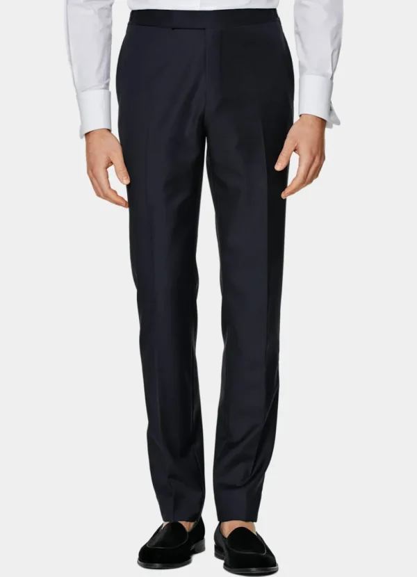 Suitsupply Pantalons De Smoking | Pantalons*Pantalon de smoking Slim Leg Straight bleu marine