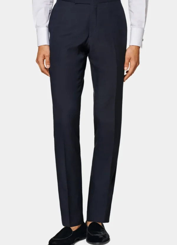 Suitsupply Pantalons De Smoking | Pantalons*Pantalon de smoking Slim Leg Straight bleu marine