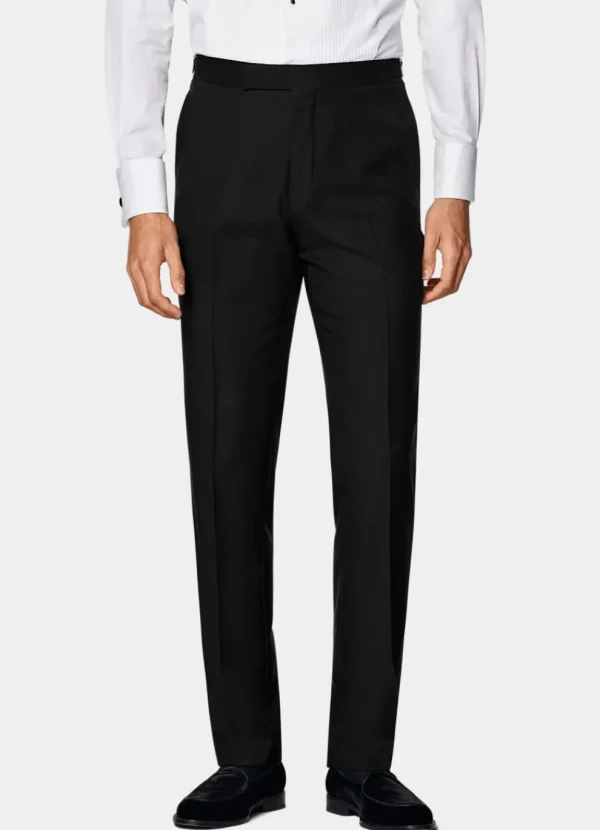 Suitsupply Pantalons De Smoking | Pantalons*Pantalon de smoking Slim Leg Straight noir