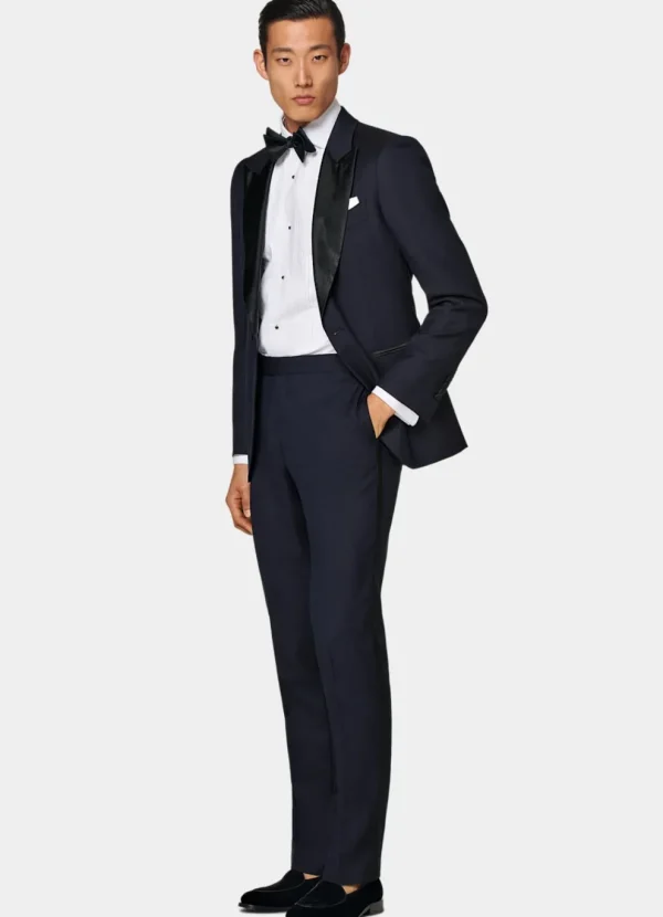 Suitsupply Pantalons De Smoking | Pantalons*Pantalon de smoking Slim Leg Straight bleu marine