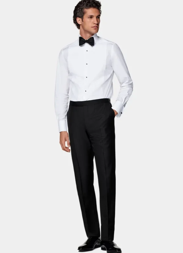 Suitsupply Pantalons | Pantalons De Smoking*Pantalon de smoking Slim Leg Straight noir