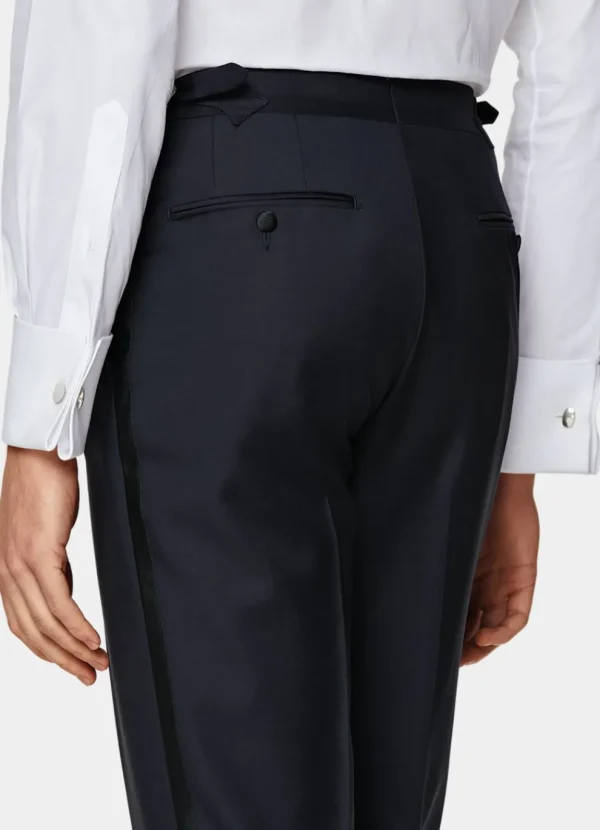 Suitsupply Pantalons De Smoking | Pantalons*Pantalon de smoking Slim Leg Straight bleu marine