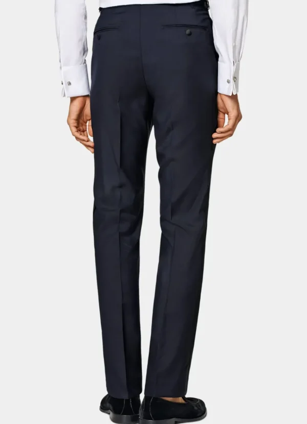 Suitsupply Pantalons De Smoking | Pantalons*Pantalon de smoking Slim Leg Straight bleu marine