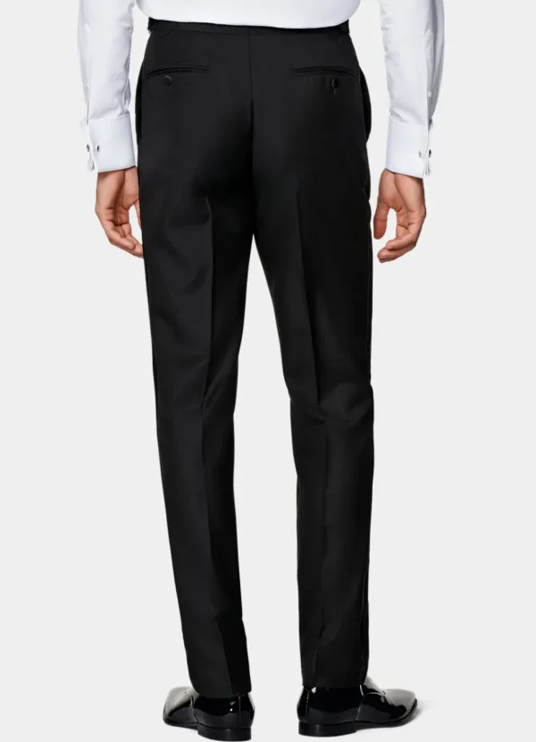 Suitsupply Pantalons | Pantalons De Smoking*Pantalon de smoking Slim Leg Straight noir