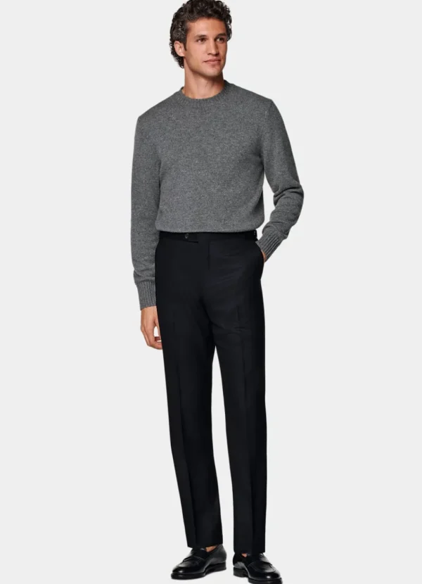 Suitsupply Pantalons*Pantalon Slim Leg Straight bleu marine