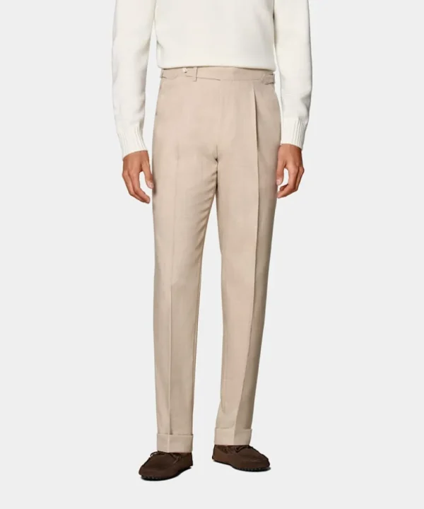 Suitsupply Pantalons*Pantalon Slim Leg Tapered sable