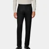 Suitsupply Pantalons*Pantalon Slim Leg Tapered noir